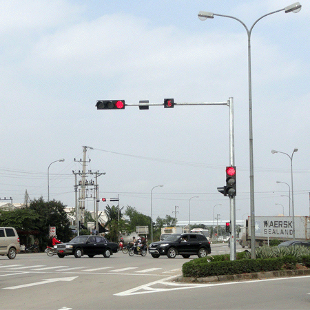 Cột đèn tín hiệu giao thông PN02 - cột đèn giao thông chất lượng, giá tốt