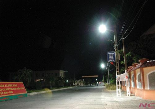 Đèn LED 30W giải pháp chiếu sáng đường phố nông thôn hiệu quả