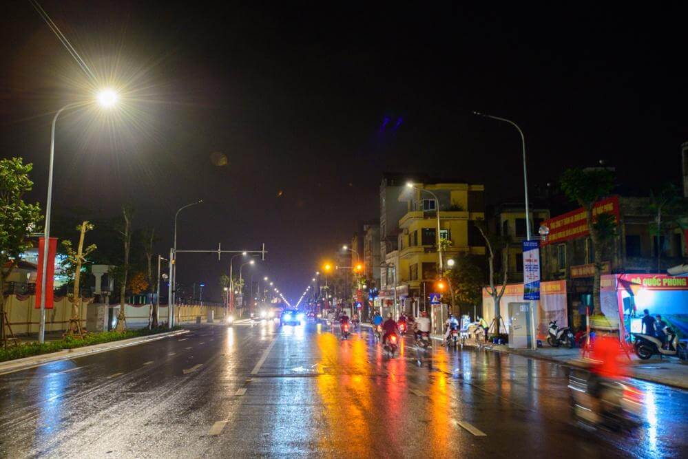 Đèn đường LED công suất 30W có độ bền sử dụng khá cao