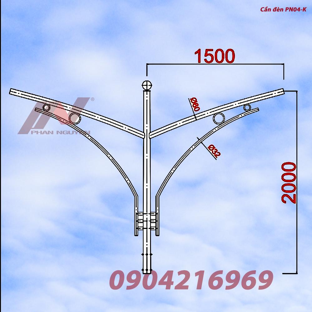 Những điểm nổi bật của cột đèn cao áp 6m tròn côn rời cần TC6-78 cần đèn kép PN04-K