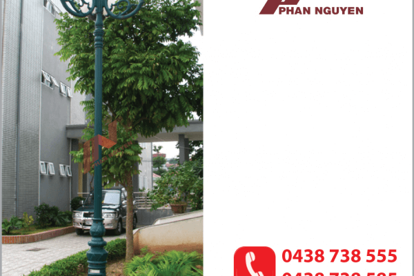 Cột đèn sân vườn Hà Nội giá rẻ