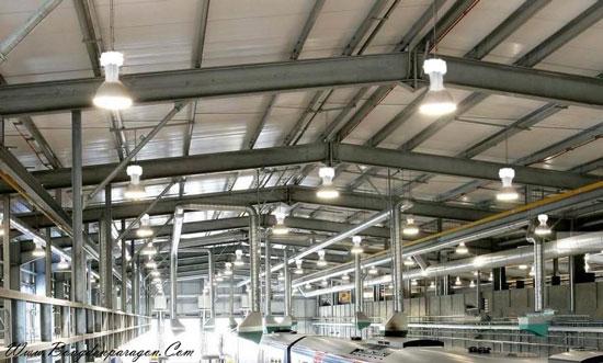 đèn cao áp nhà xưởng tại Hải Dương