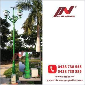 Cột đèn năng lượng mặt trời tại Phan Nguyễn.