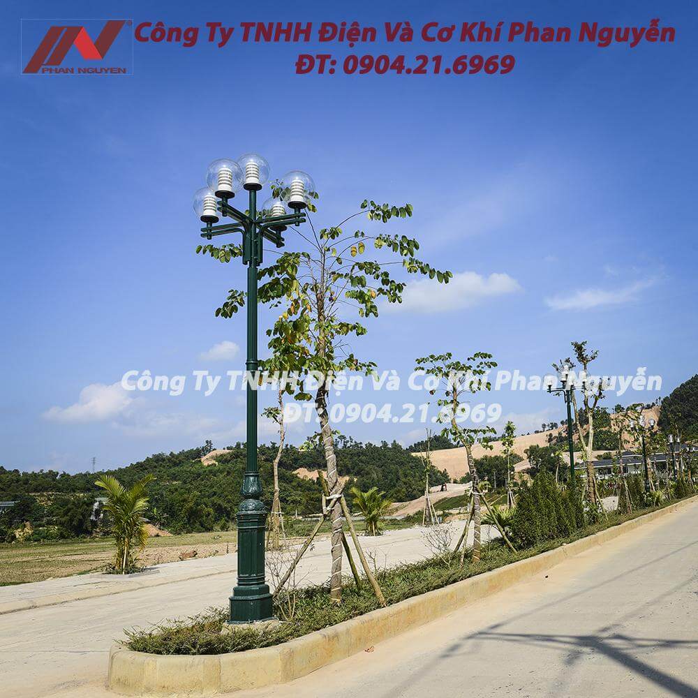 Sản phẩm cột đèn công viên, sân vườn