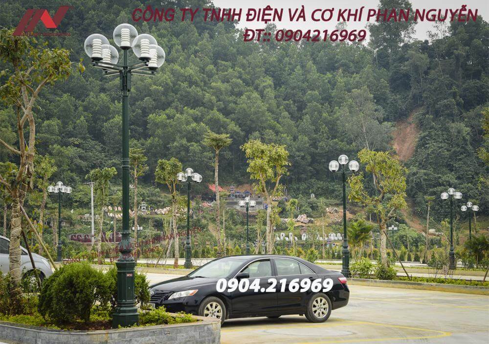 Một mẫu cột trang trí sân vườn do Phan Nguyễn cung cấp