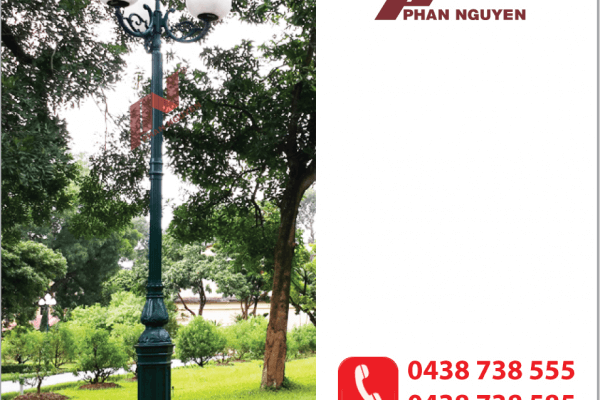 Cột đèn sân vườn của Phan Nguyễn
