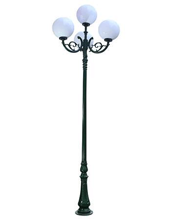 Được làm từ chất liệu gang đúc nên cột có khả năng chống chịu lực và va đập tốt.