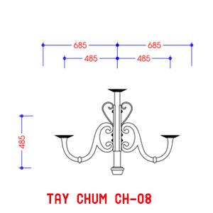 Tay chùm CH08 bền và có tính thẩm mỹ cao