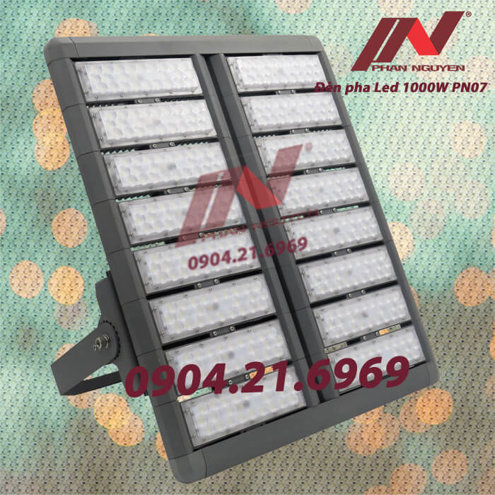 Đèn pha led chiếu rộng PN07 chiếu sáng sân bóng 