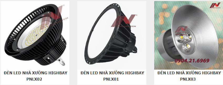 Những mẫu đèn Led nhà xưởng tốt và tiết kiệm điện năng